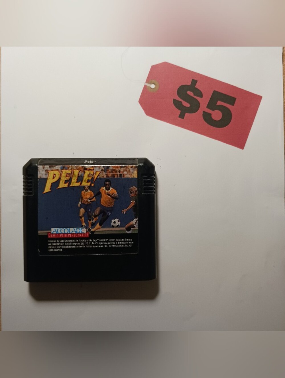 Sega Genesis (Pele !) Soccer Video Game